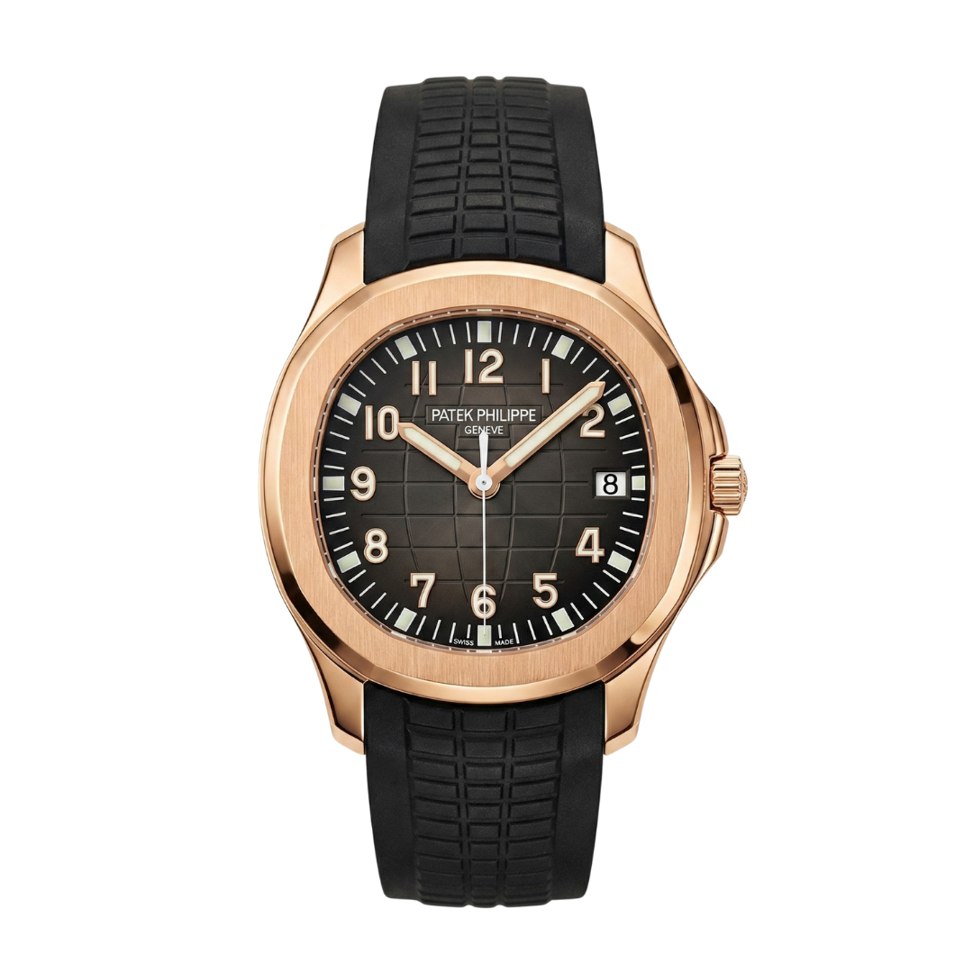 Patek Philippe Aquanaut Roségold Schwarz Automatik
